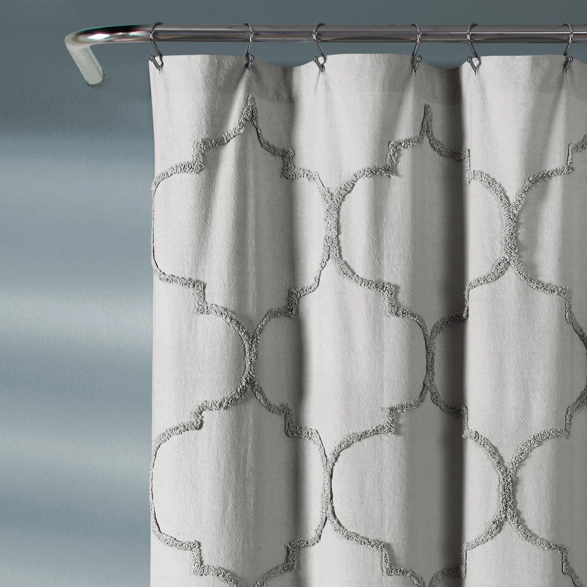 Avon Chenille Trellis Shower Curtain