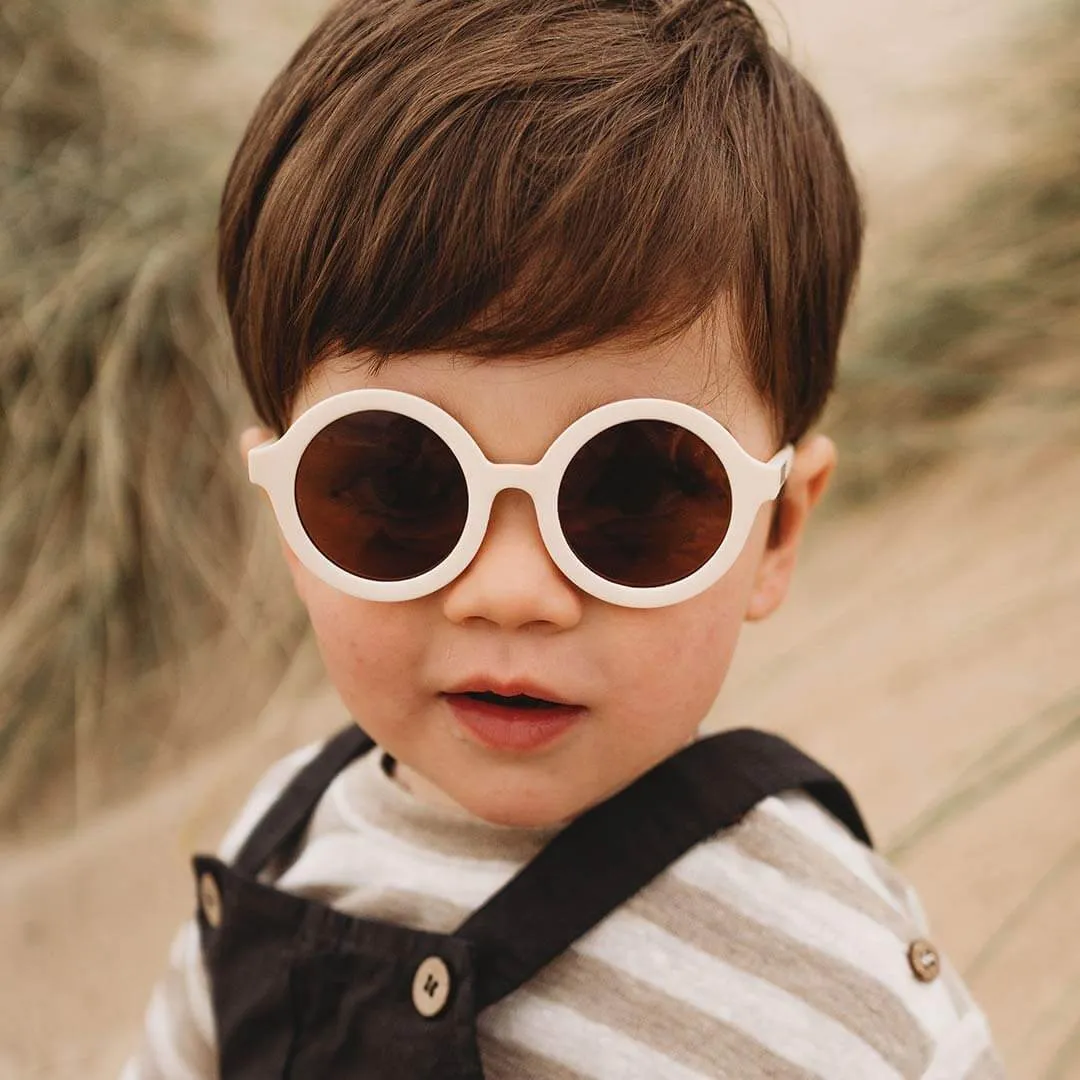 Babiators Original Euro Round Sunglasses Sweet Cream