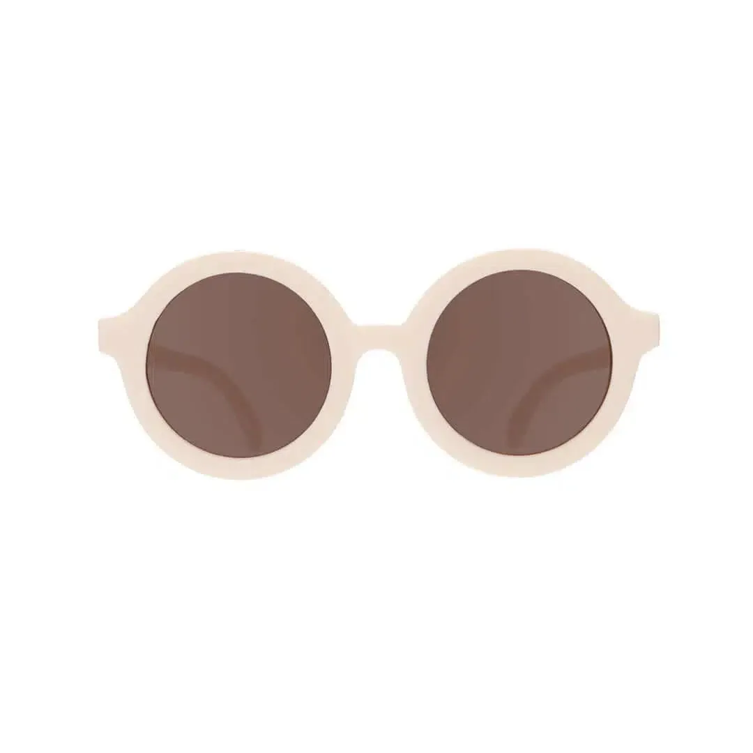 Babiators Original Euro Round Sunglasses Sweet Cream