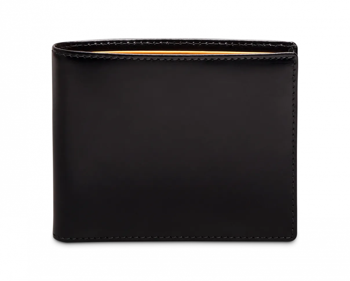 Billfold Wallet with 6 C/C in Black