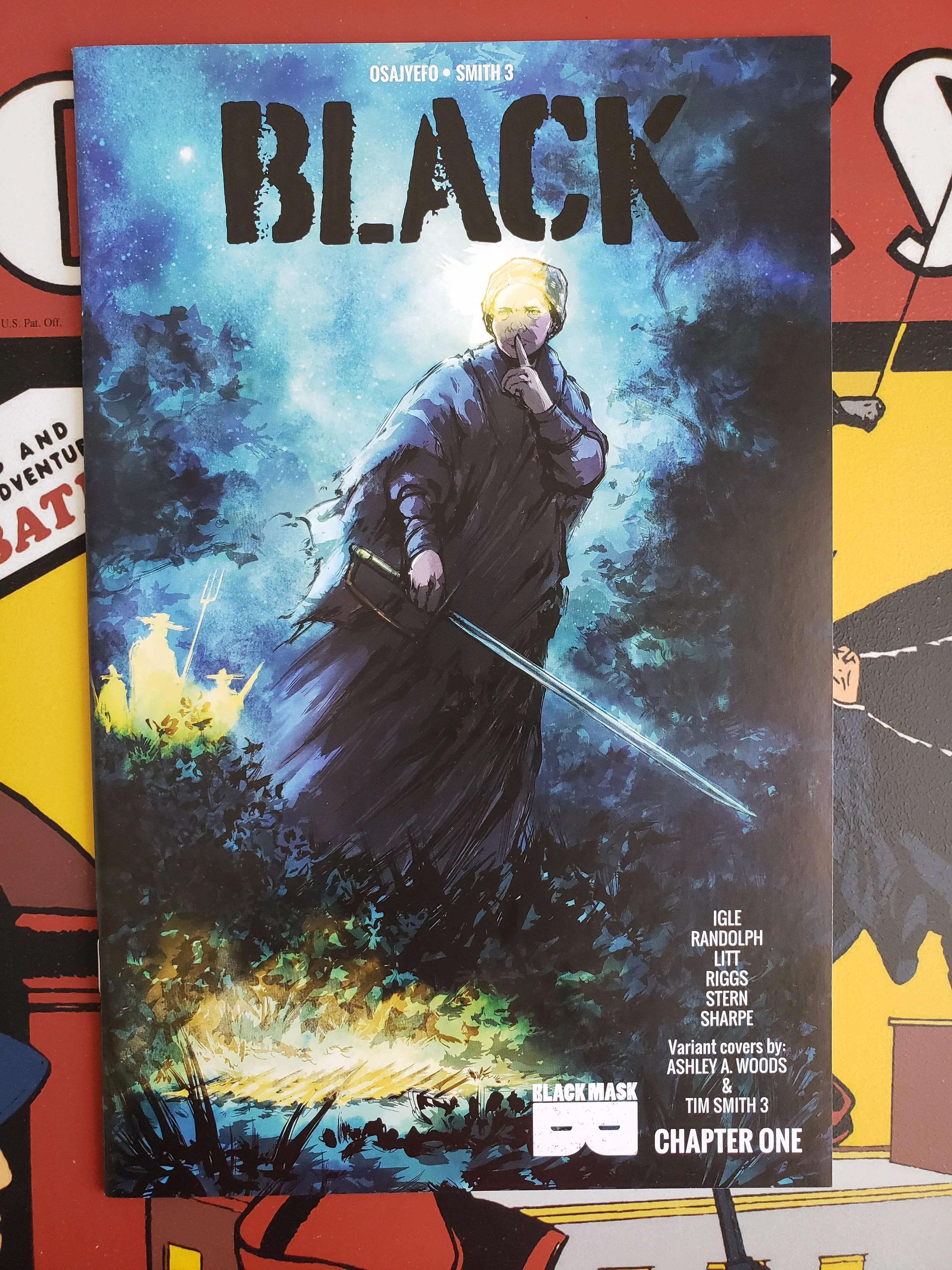 Black #1 Cover B Variant Ashley A Woods, *NM* Movie Coming Soon !!