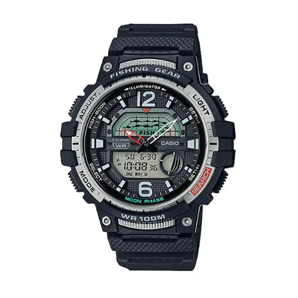 Casio Outgear Series Black Resin Band Watch WSC1250H-1A WSC-1250H-1A