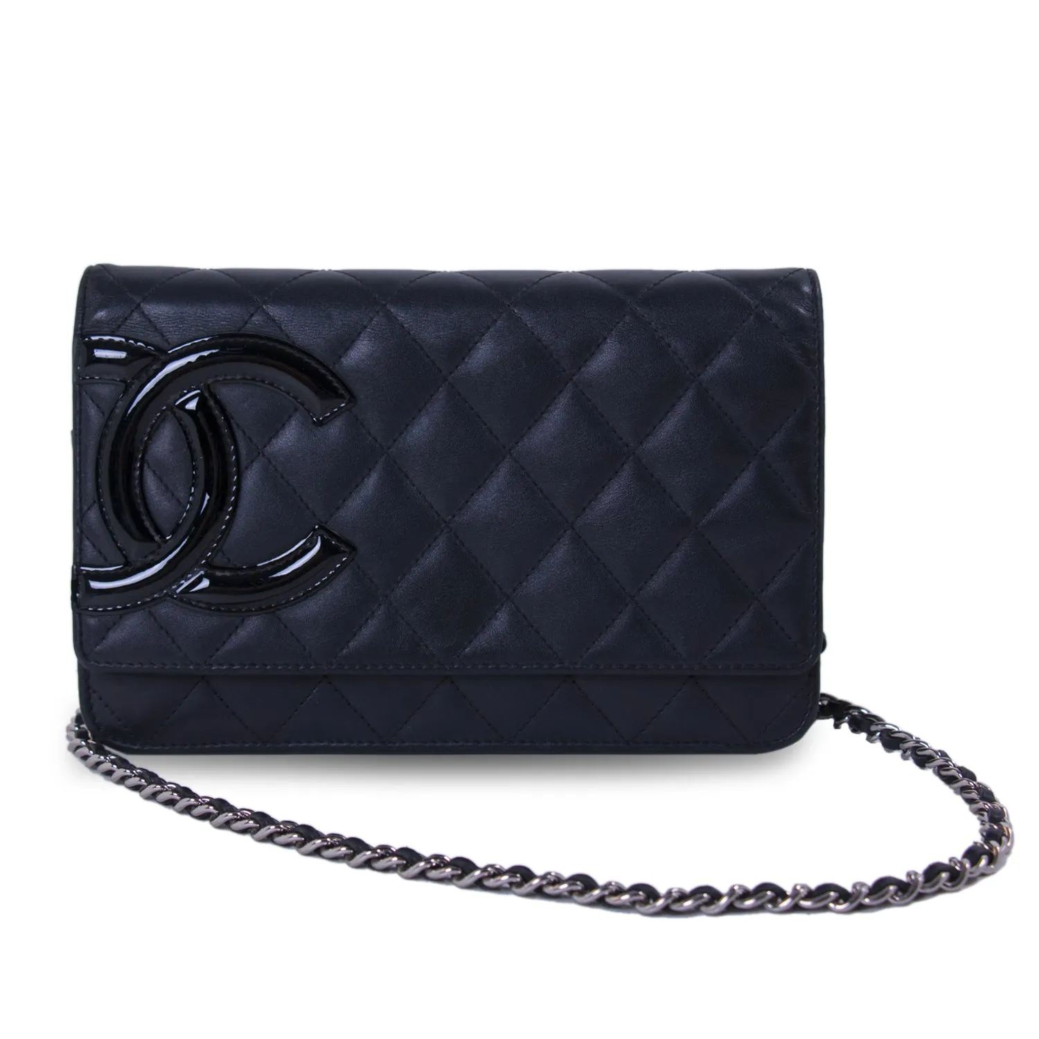 Chanel Cambon Black Wallet on Chain