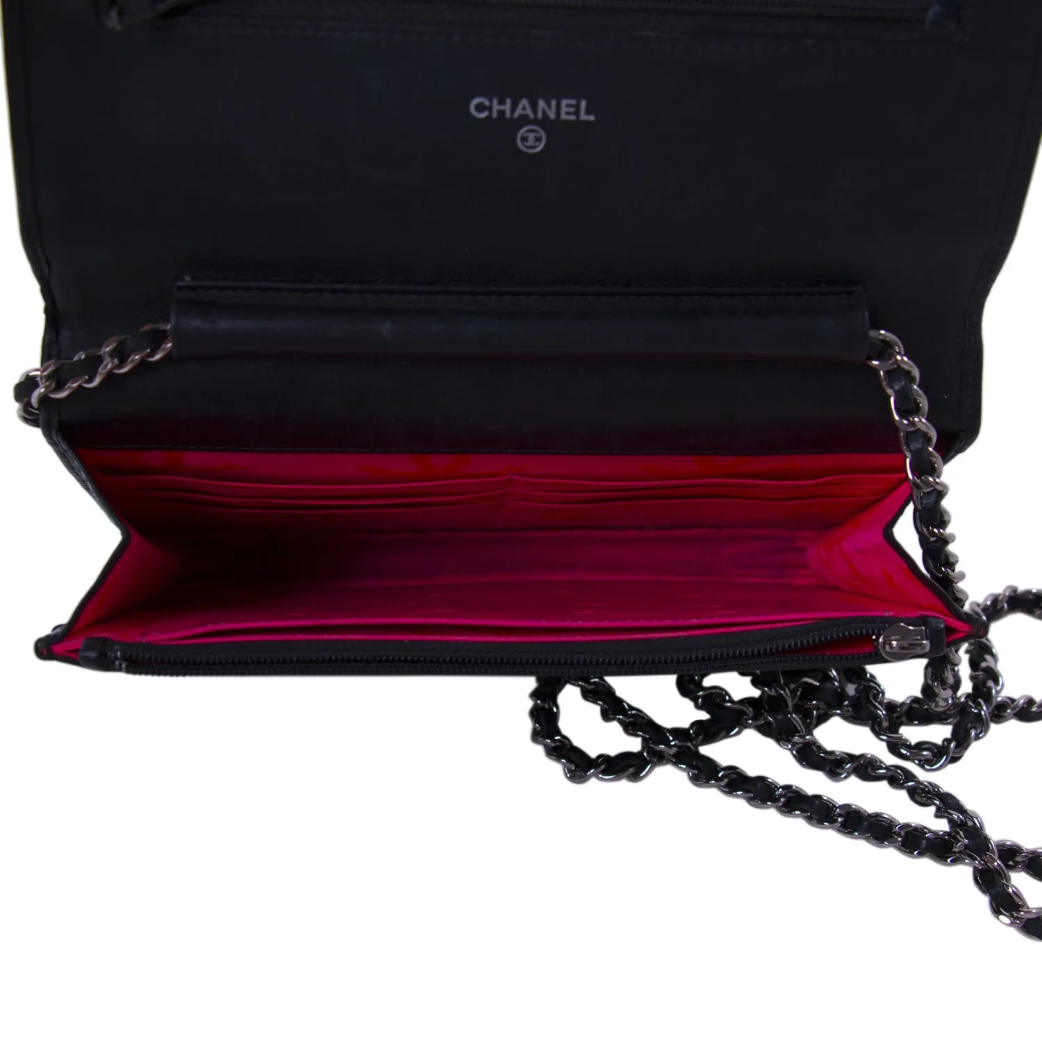 Chanel Cambon Black Wallet on Chain