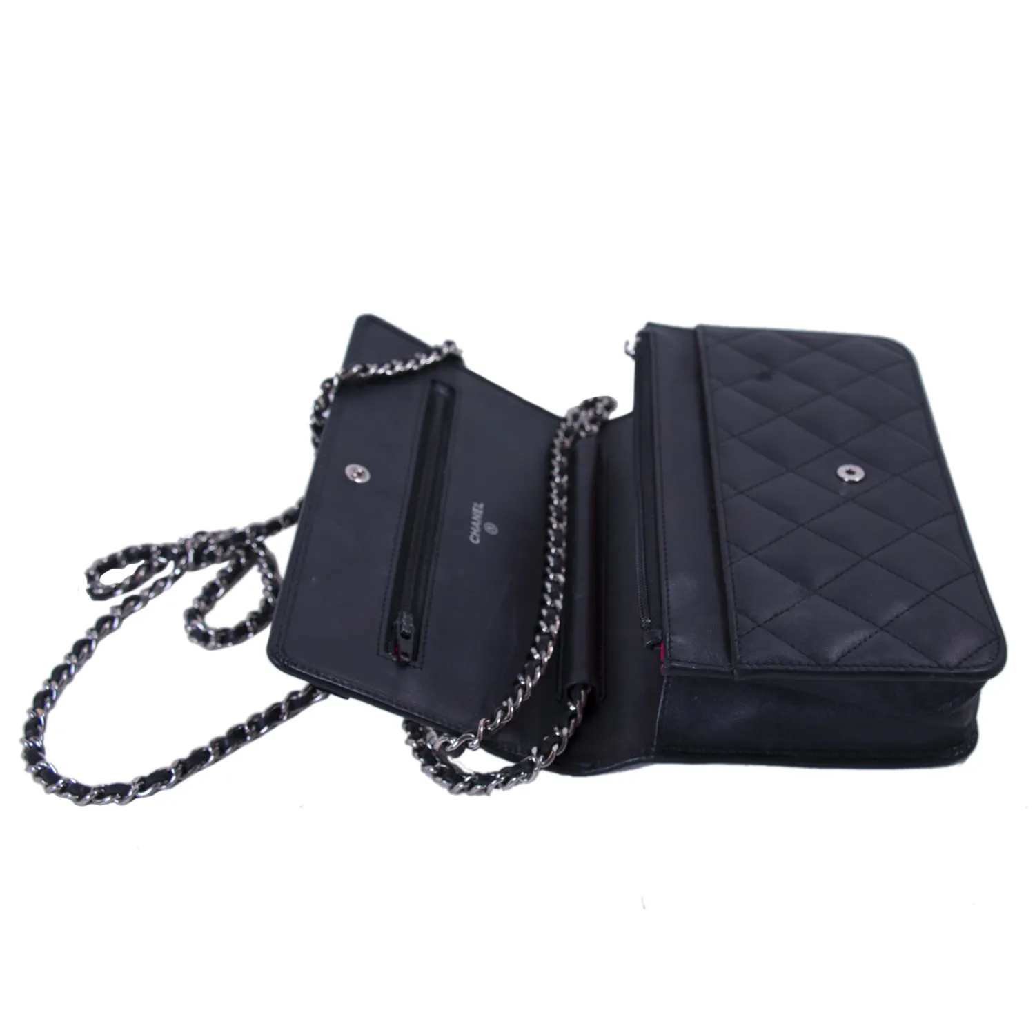 Chanel Cambon Black Wallet on Chain