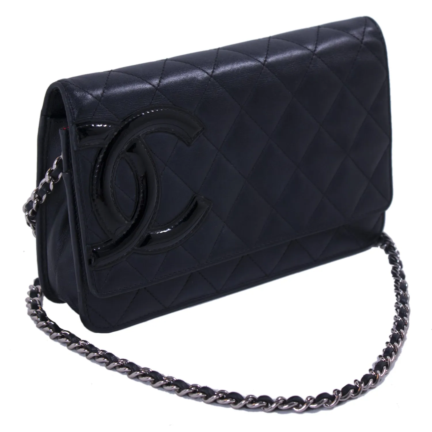 Chanel Cambon Black Wallet on Chain