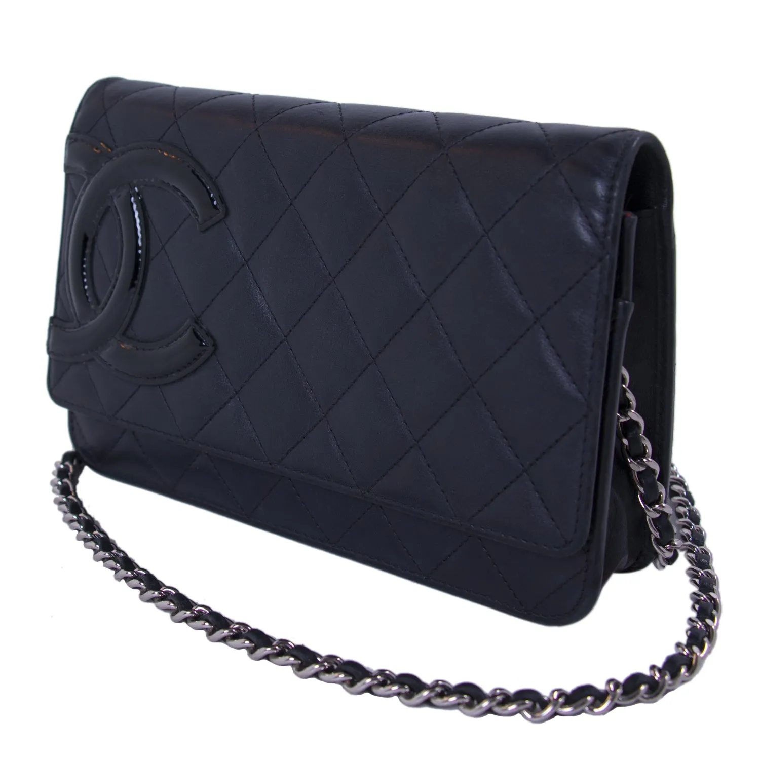 Chanel Cambon Black Wallet on Chain