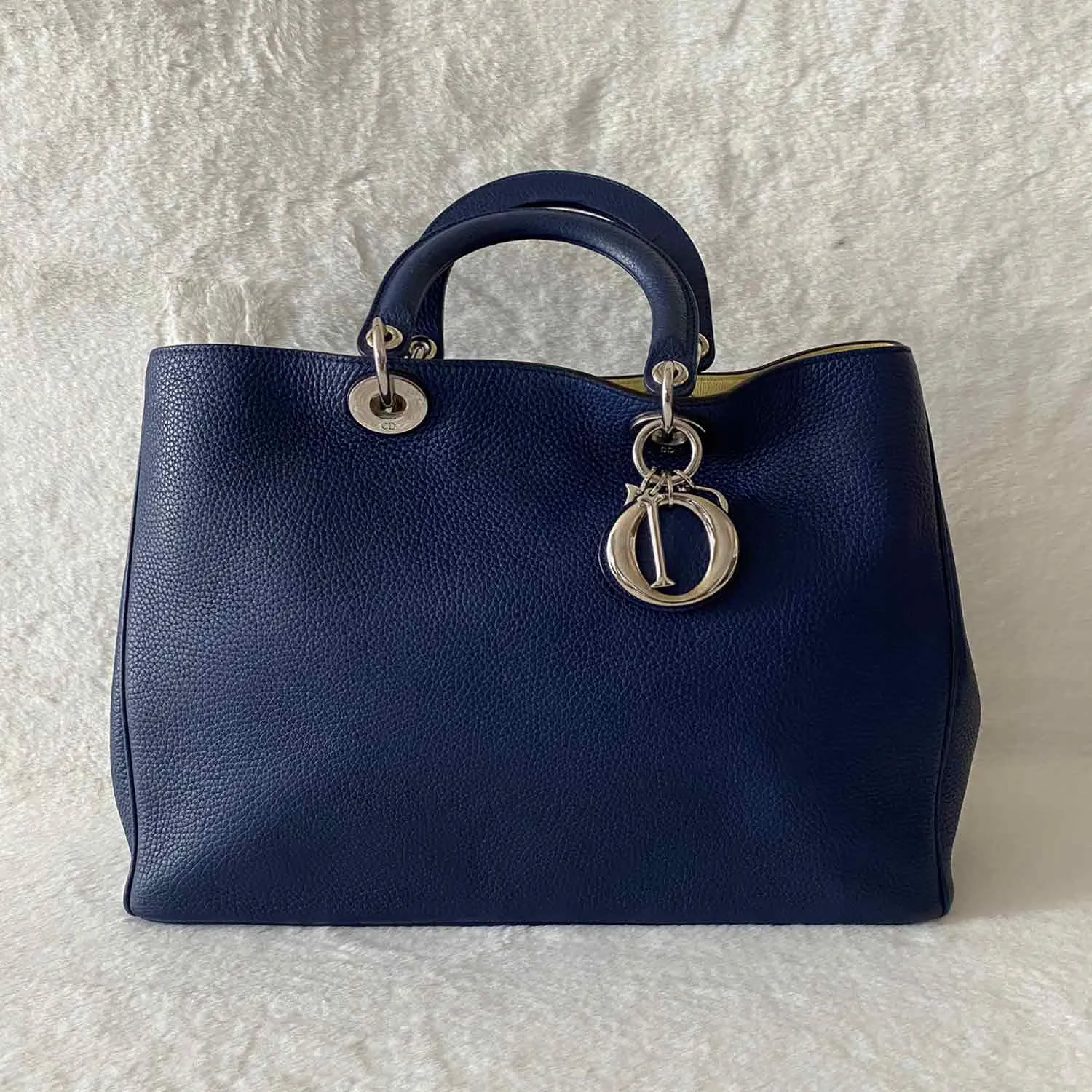 Christian Dior Diorissimo Large Leather Tote