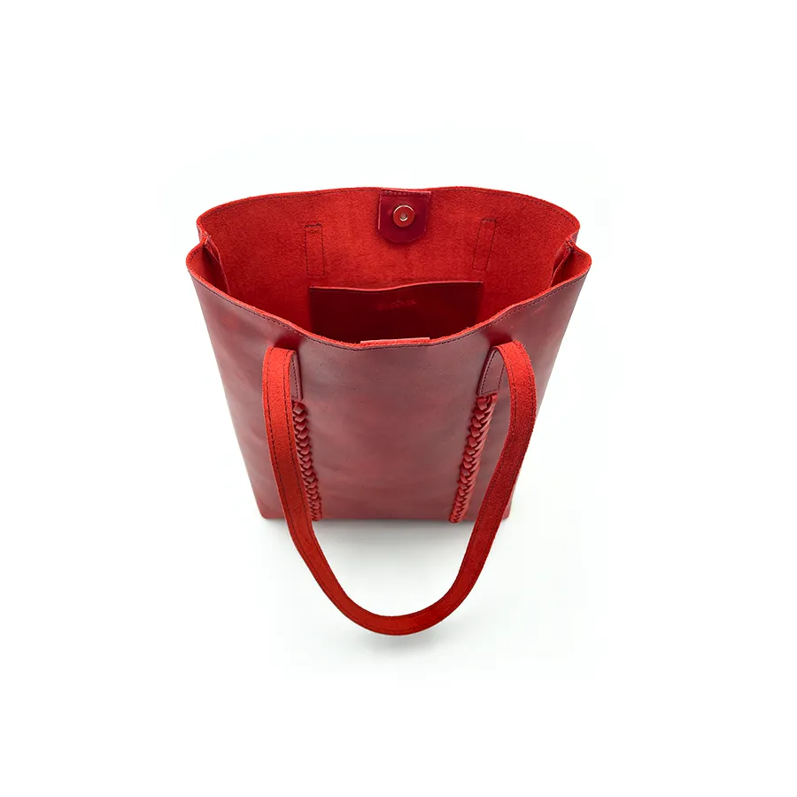 Double-Dutch Tote in Red