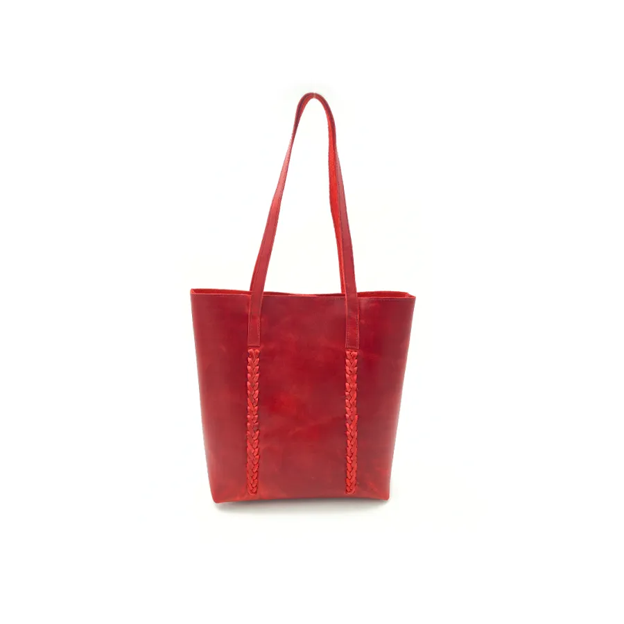 Double-Dutch Tote in Red