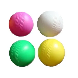 Hard Plastic Cricket Balls | Plastic Cricket Ball For Kids (Multicolor)