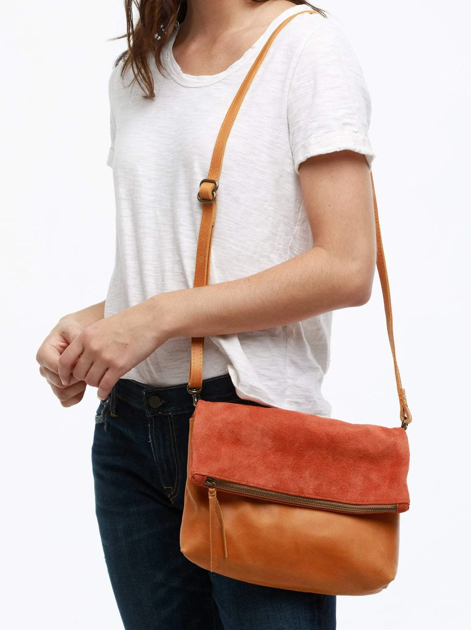 Large Emnet Foldover Crossbody