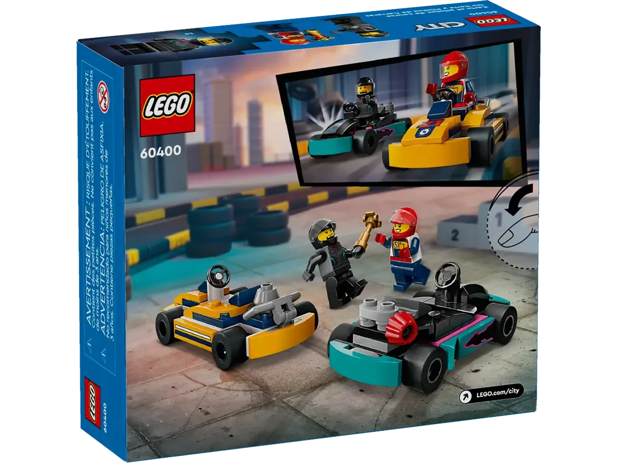 LEGO 60400: City: Go-Karts and Race Drivers