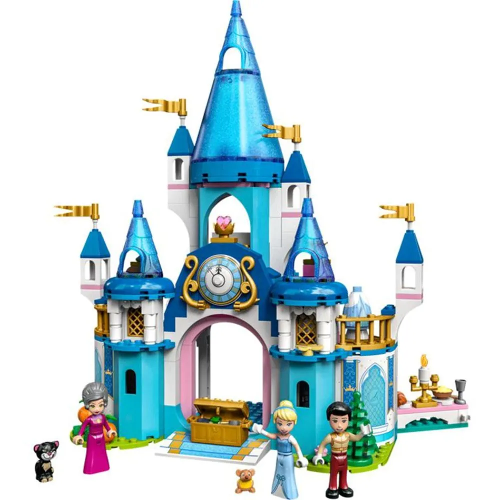 LEGO Disney Princess: Cinderella and Prince Charming's Castle 43206