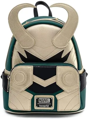 Loungefly Marvel Loki Women's Double Strap Crossbody Bag, Multi