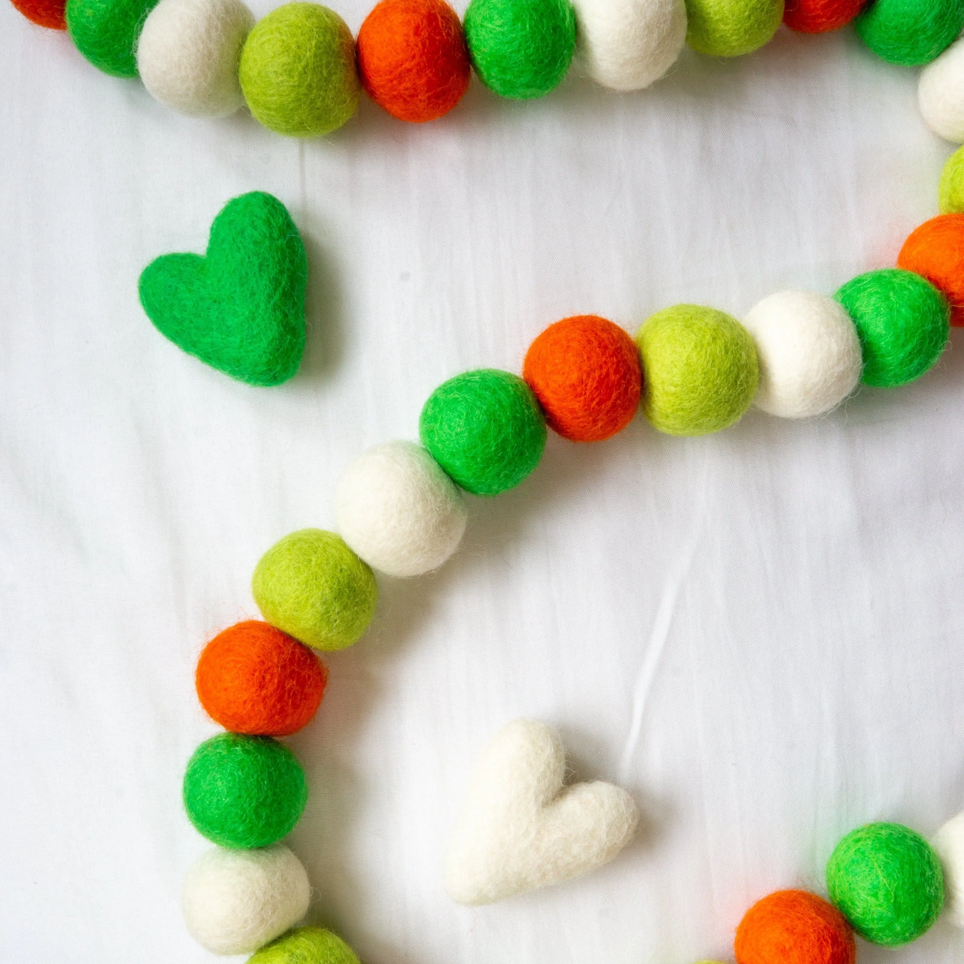 Lucky Orange St. Patrick's Day - Eco Garland