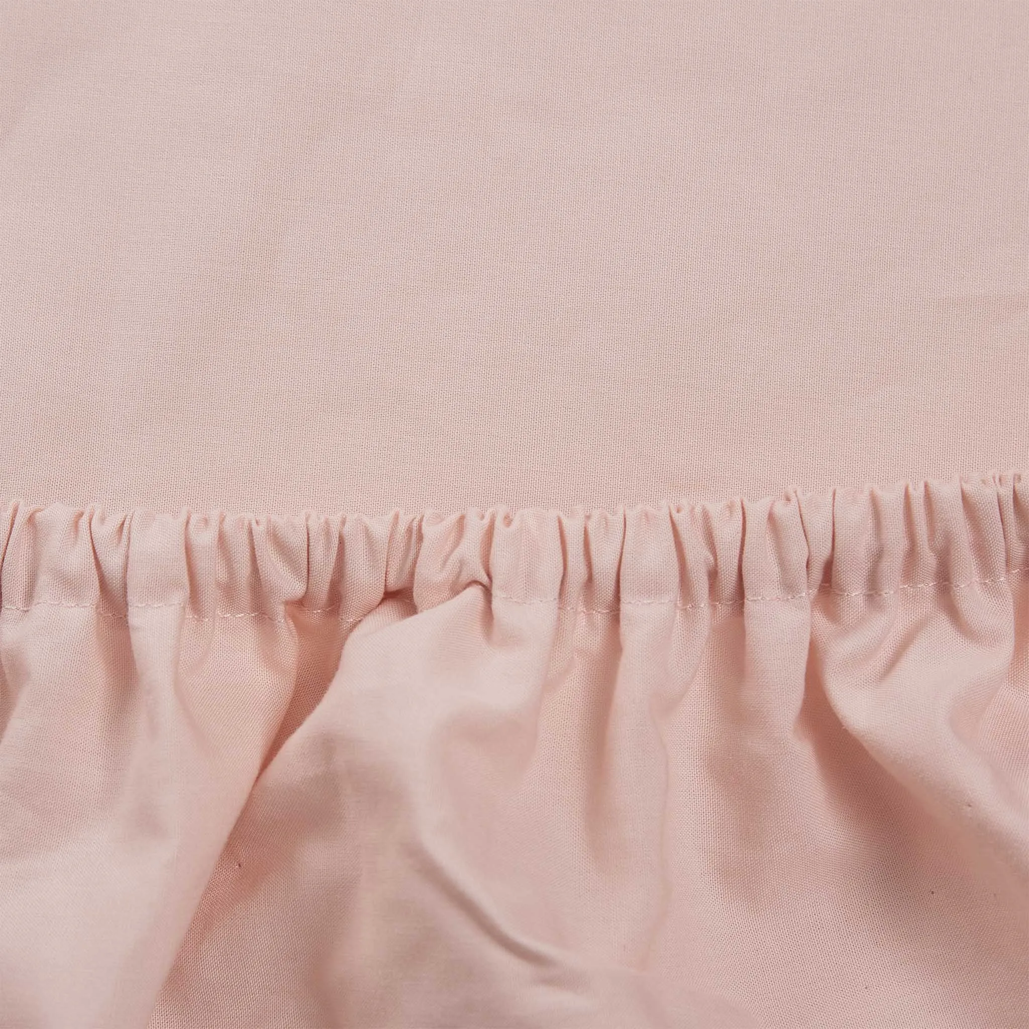 Manteigas Mini Percale Fitted Sheet [Light pink]