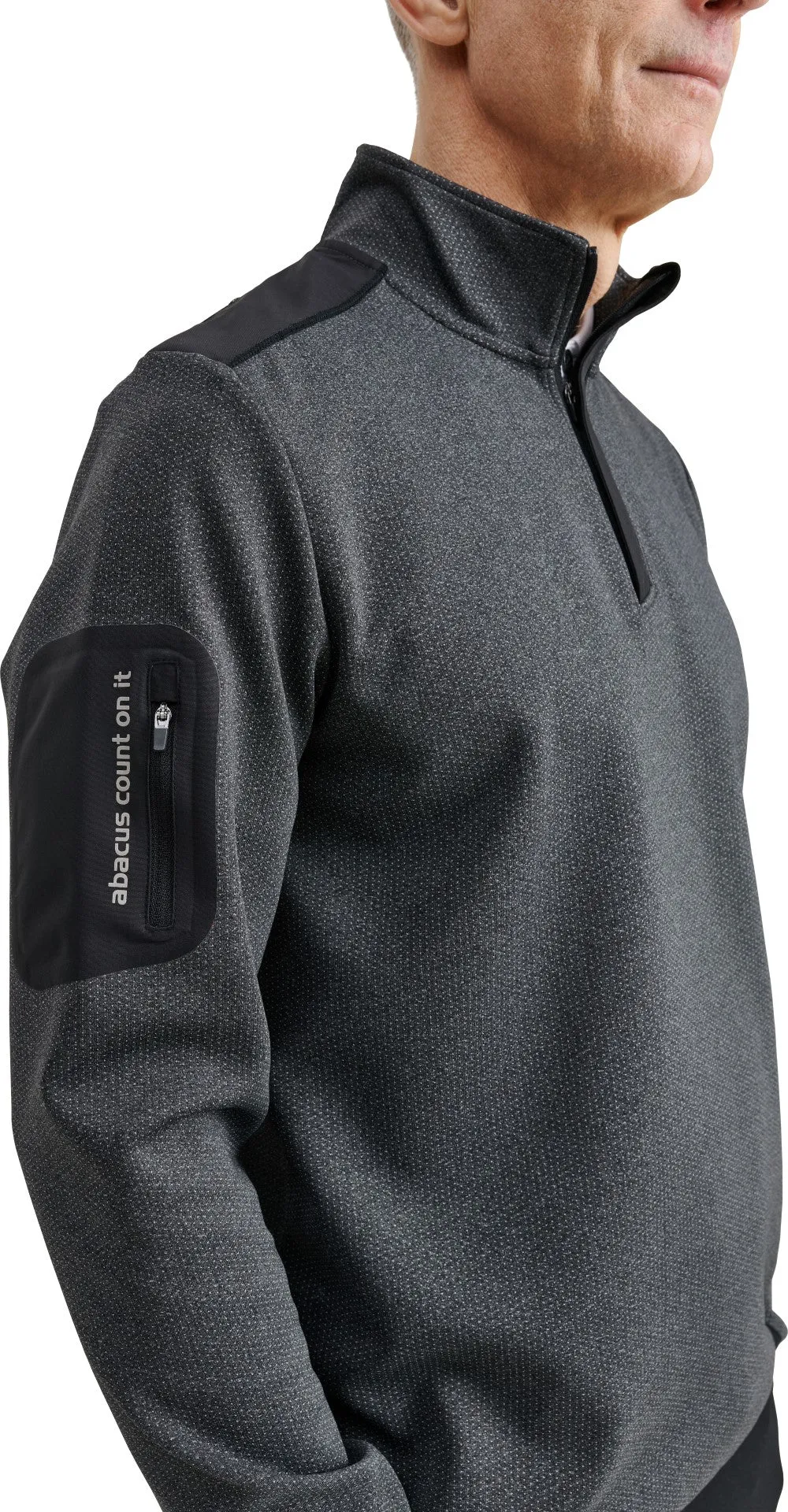 Men Scramble half-zip fleece