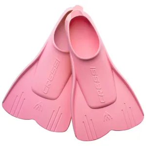 Open Box Cressi Kids Mini Light Floating Swim Fins - Pink, Size - 23/24