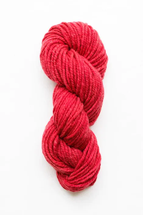 Organic Merino Wool Yarn, Umutuku