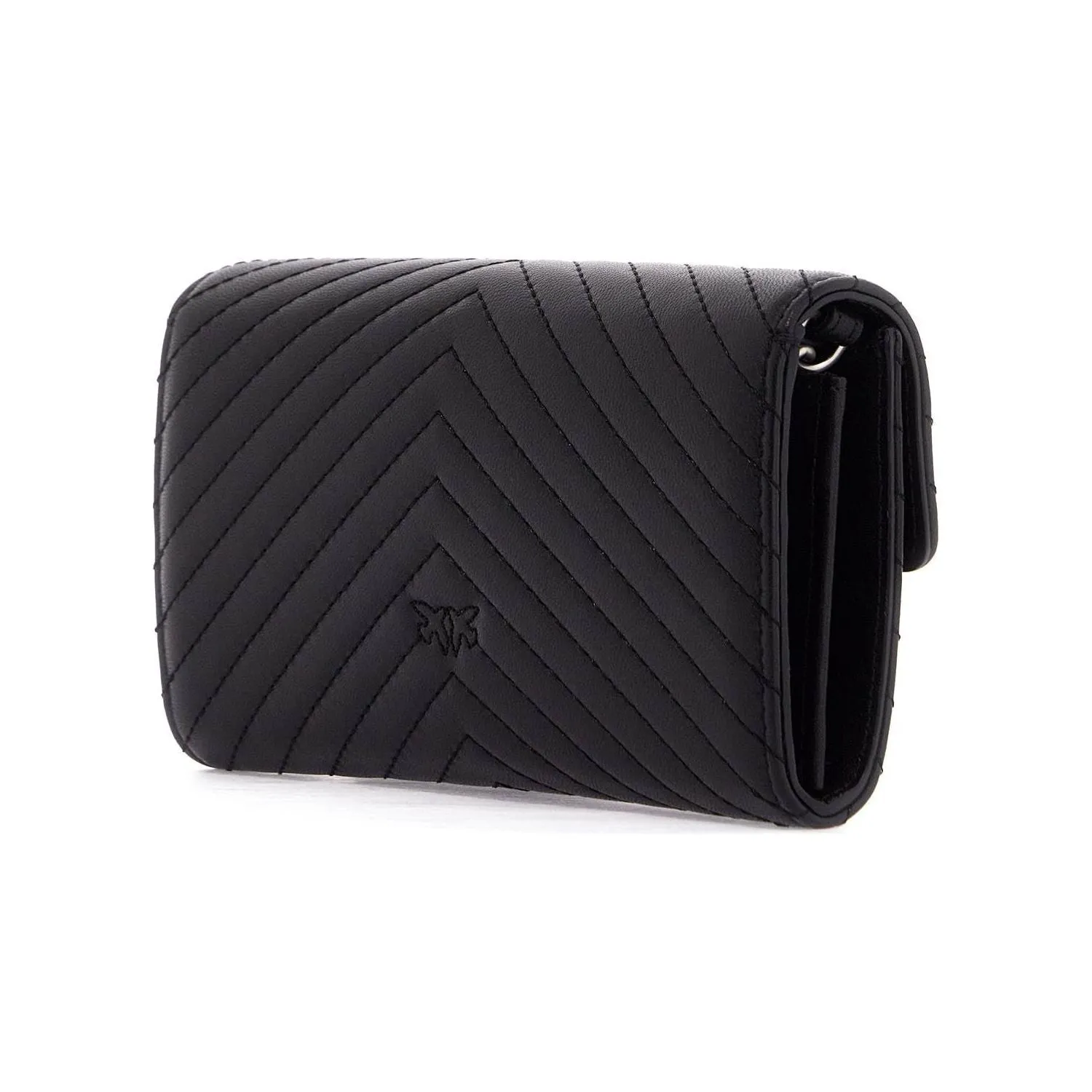 Pinko love bag chevron crossbody bag