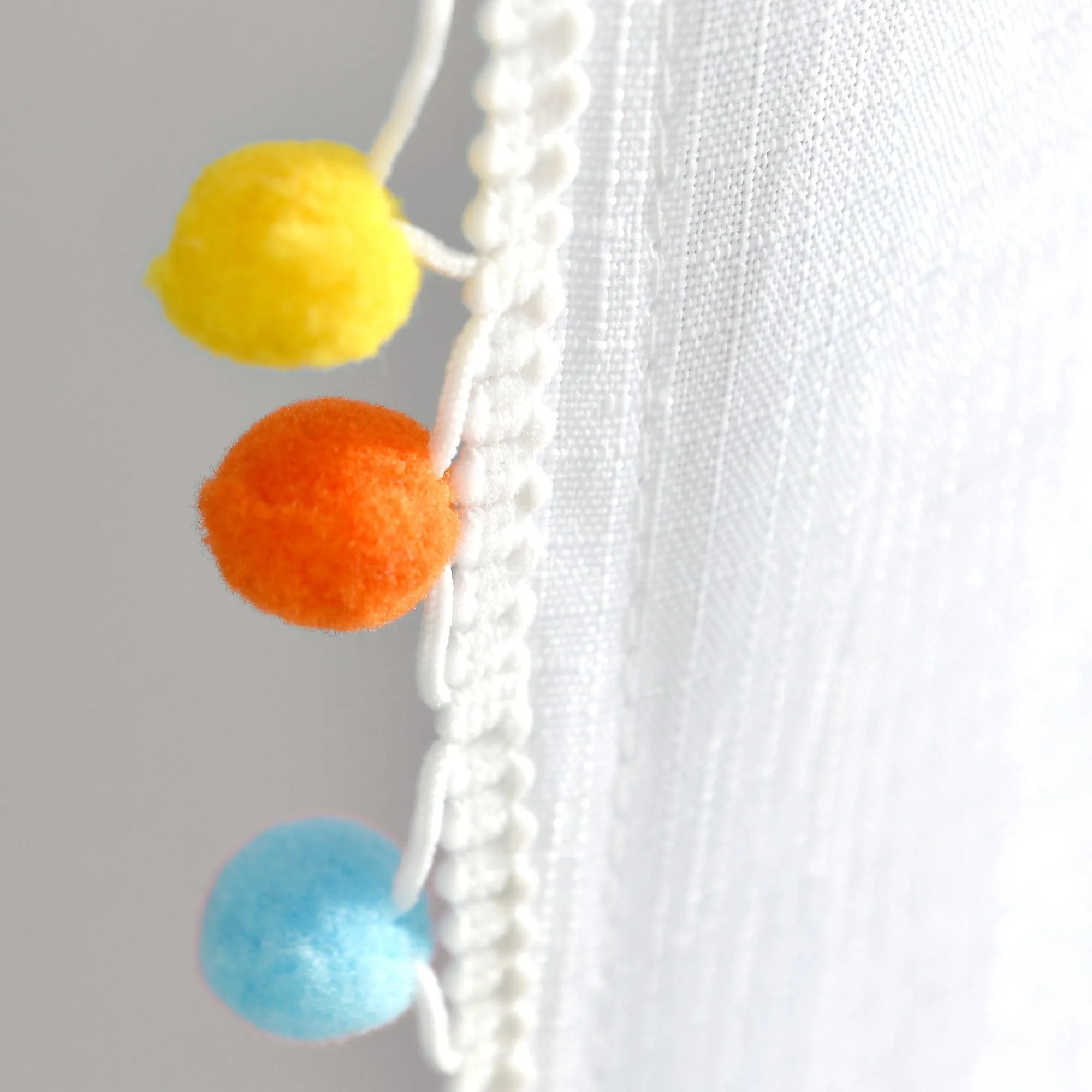 Pom Pom Shower Curtain