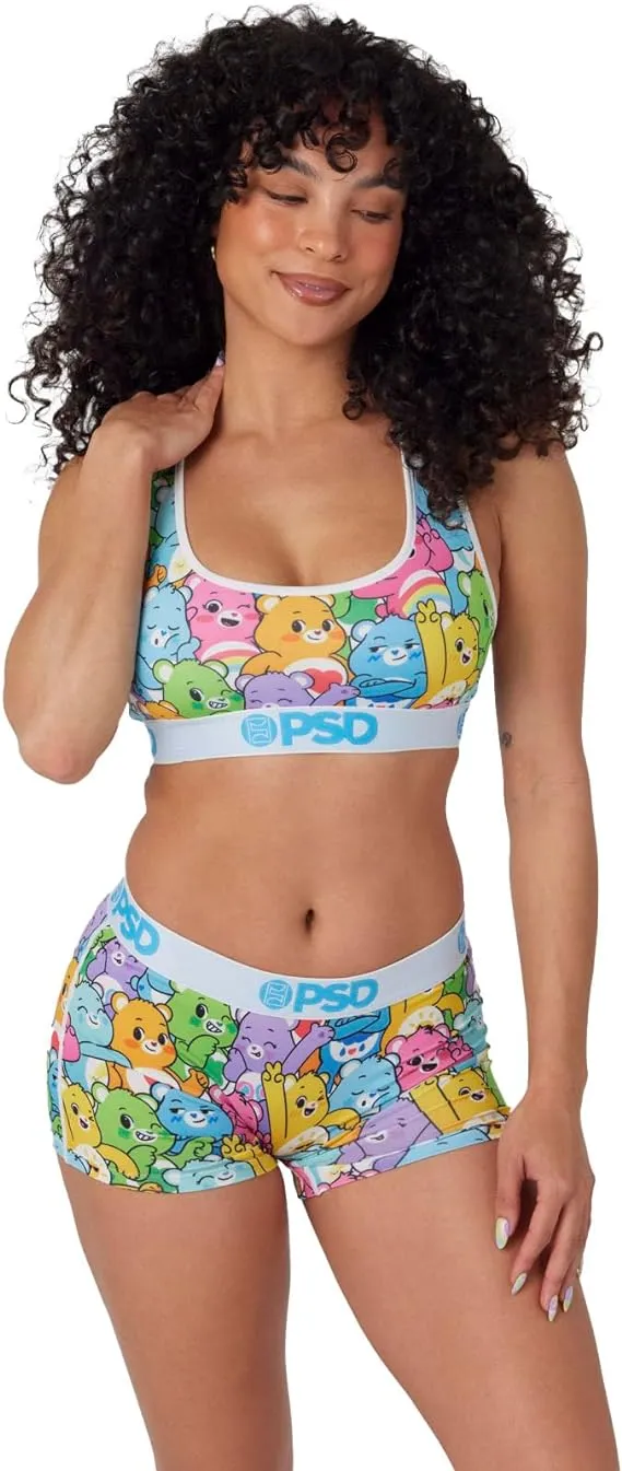 PSD Women's Care Bears Crew Sports Bra