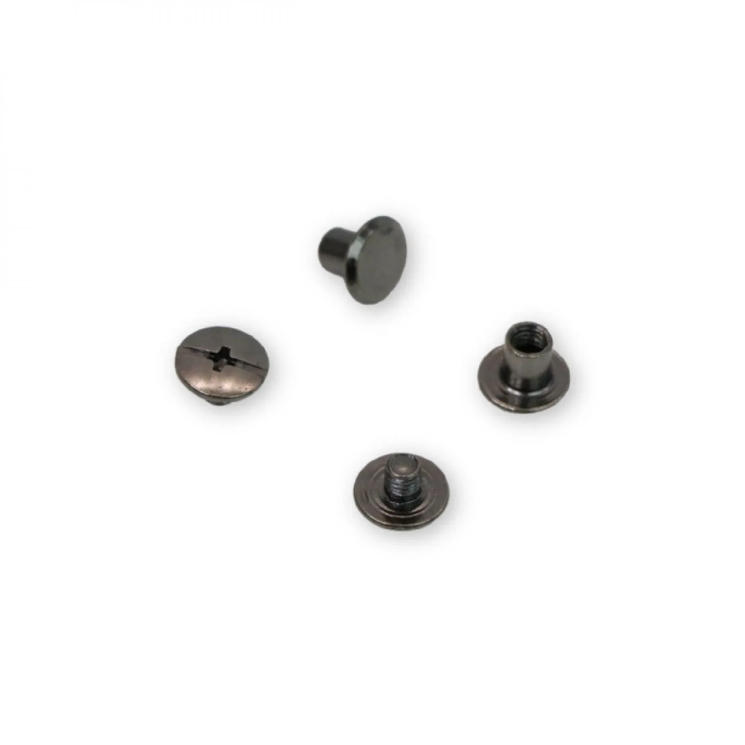 Sallie Tomato 6mm Chicago Screws, Set of 12