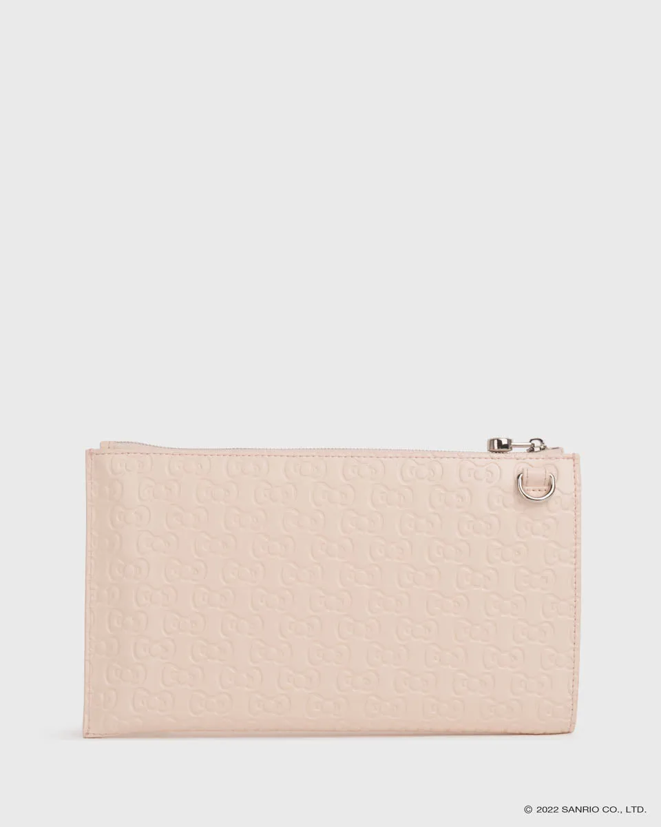 TOS x Hello Kitty Wristlet Clutch (Blush) | [Sold Out]