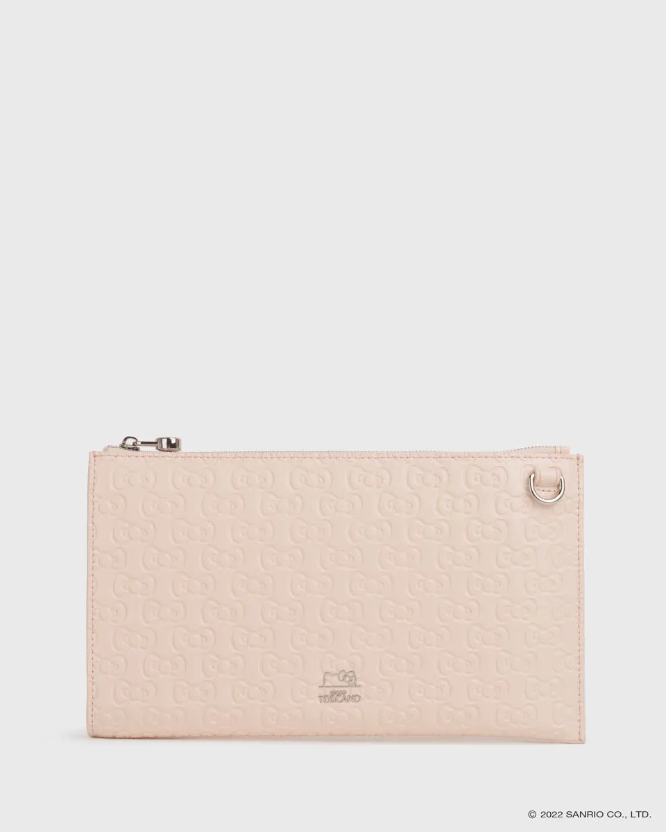 TOS x Hello Kitty Wristlet Clutch (Blush) | [Sold Out]