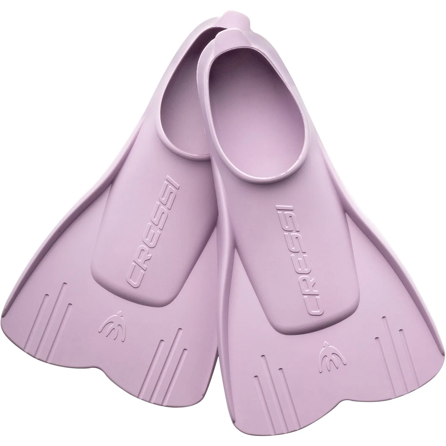 Used Cressi Kids Mini Light Floating Swim Fins - Lilac, Size - 32/33