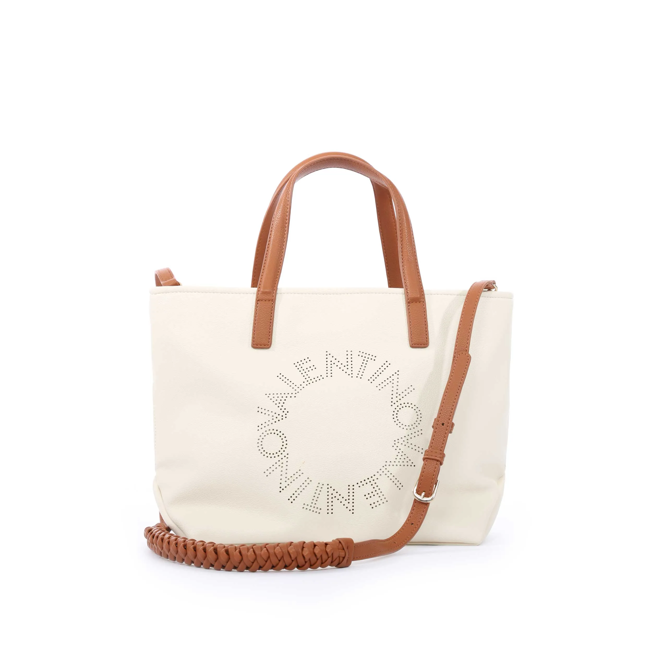 Valentino Bags Starfish RE Ladies Shopper Bag in Beige