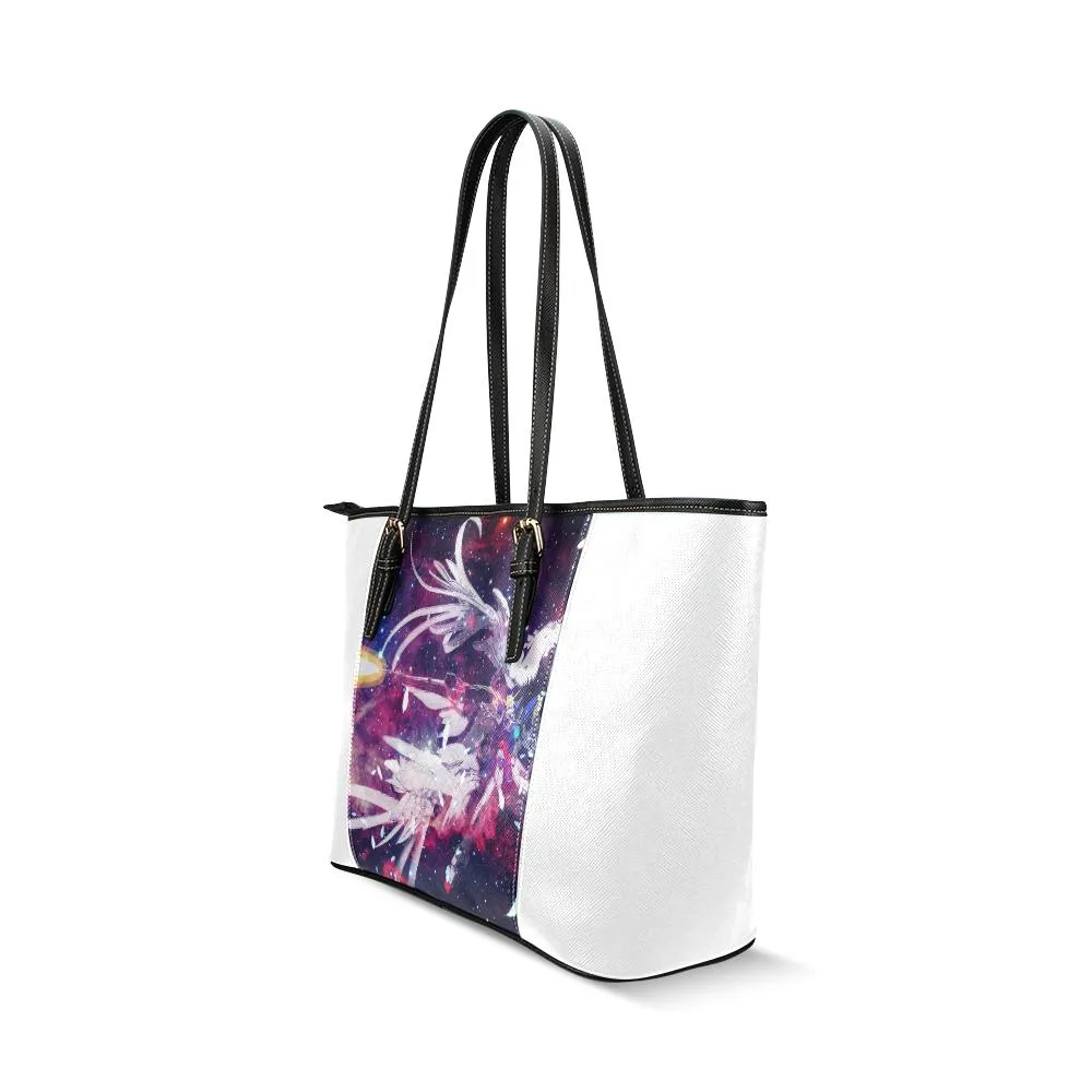 Wing Gundam Leather Tote Bag