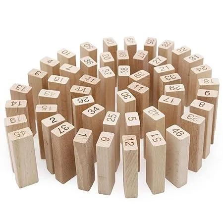 Wooden Tower Jenga Game