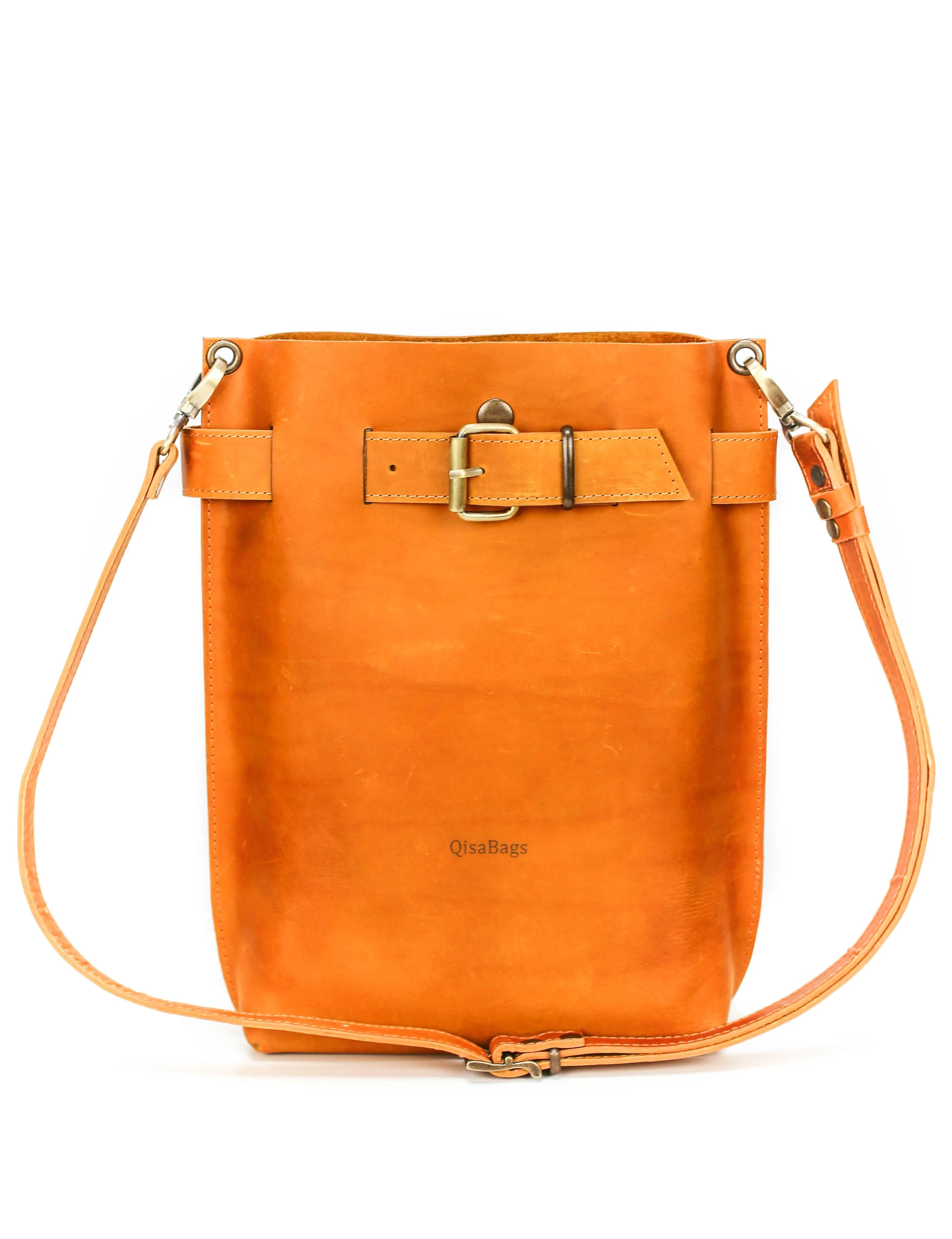 Yellow Leather Bag