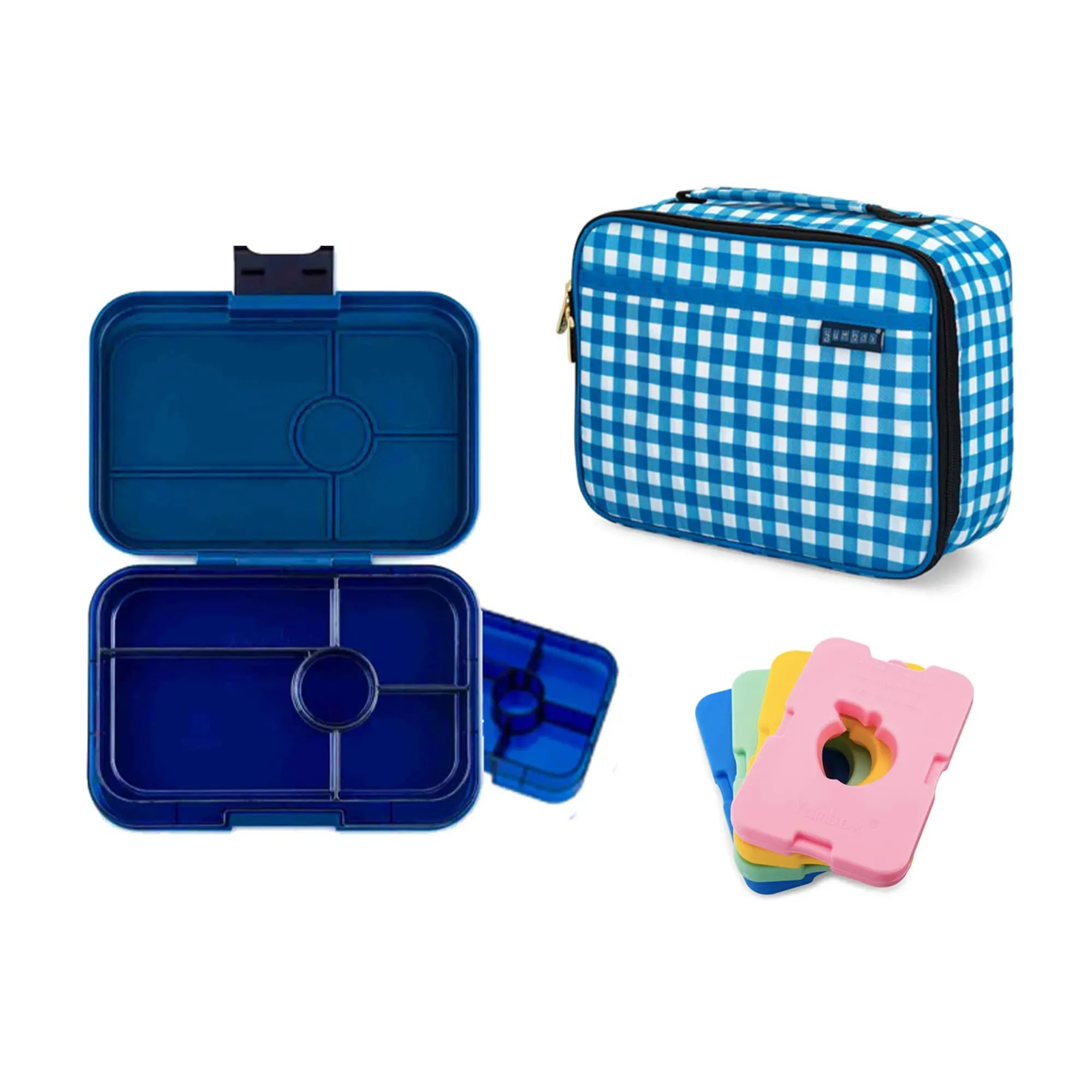 Yumbox Tapas Bundle - Bento Lunch Box, Bag, Ice Pack