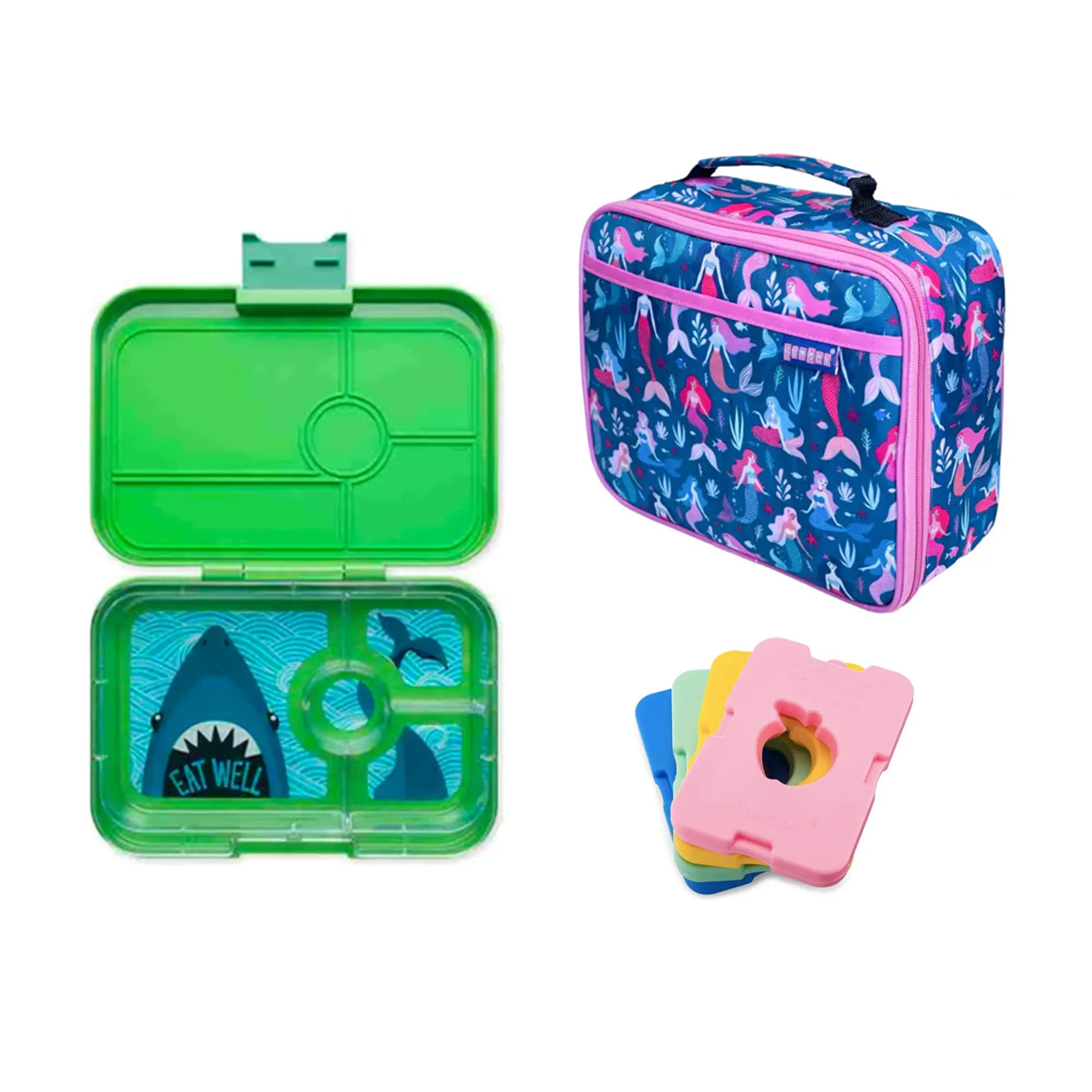 Yumbox Tapas Bundle - Bento Lunch Box, Bag, Ice Pack