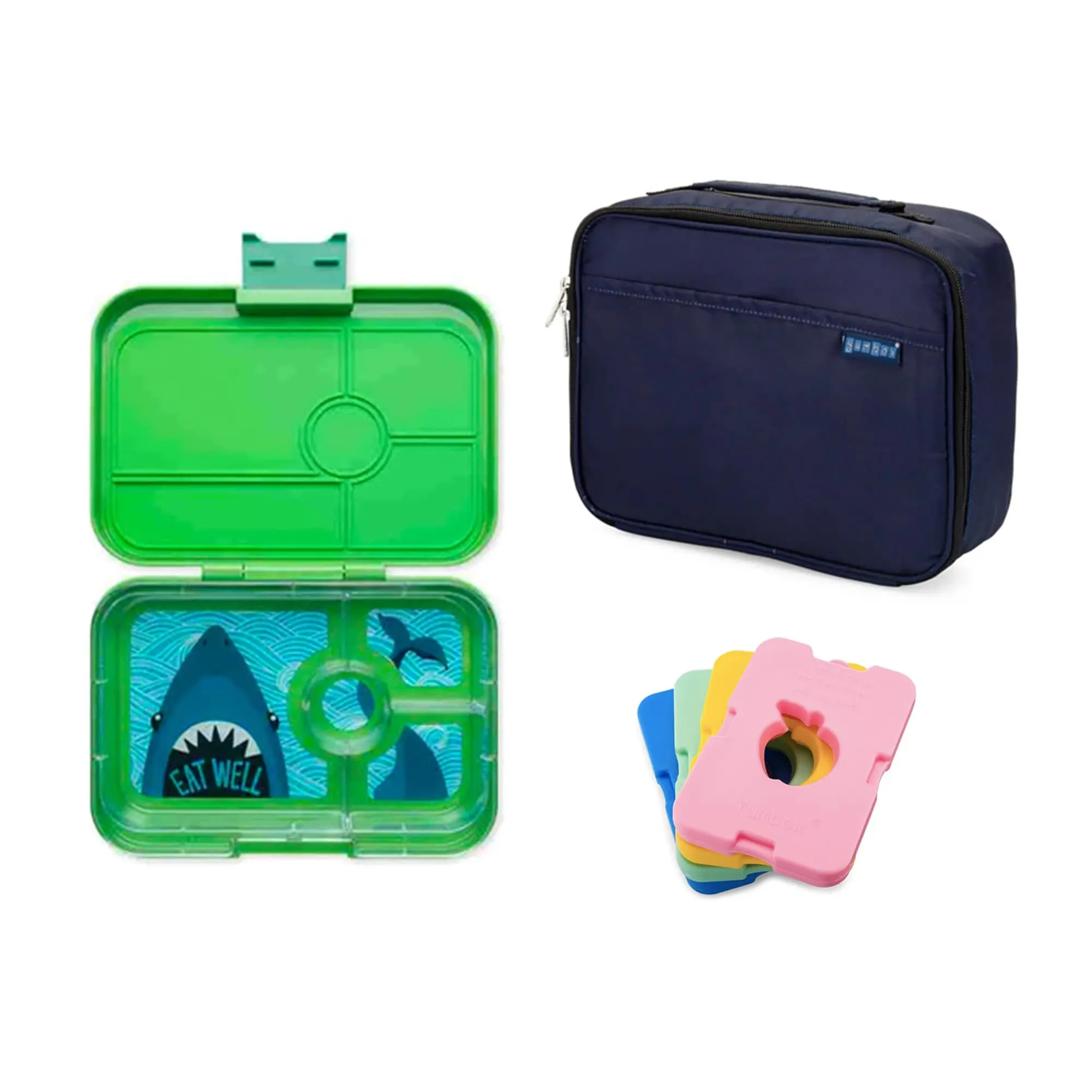 Yumbox Tapas Bundle - Bento Lunch Box, Bag, Ice Pack