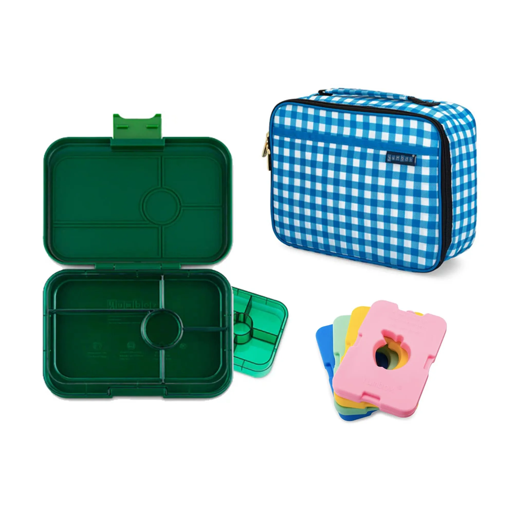 Yumbox Tapas Bundle - Bento Lunch Box, Bag, Ice Pack