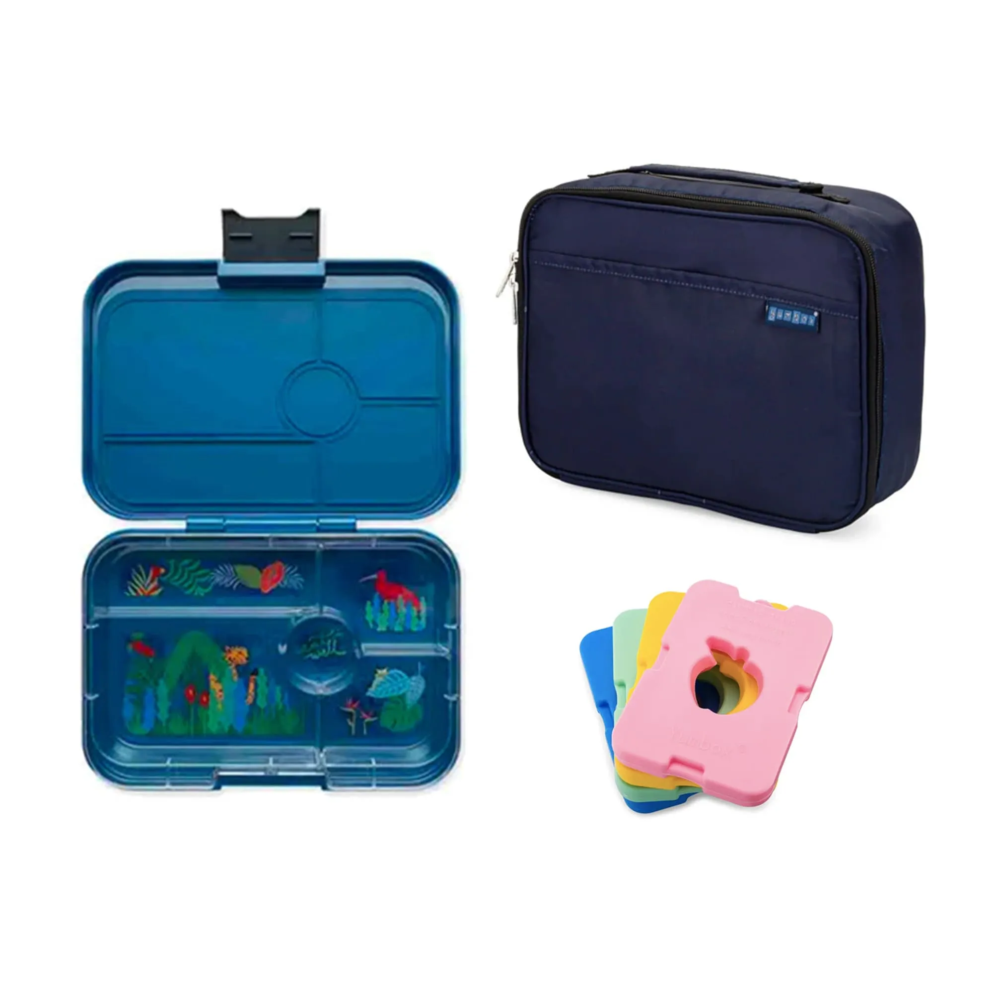 Yumbox Tapas Bundle - Bento Lunch Box, Bag, Ice Pack