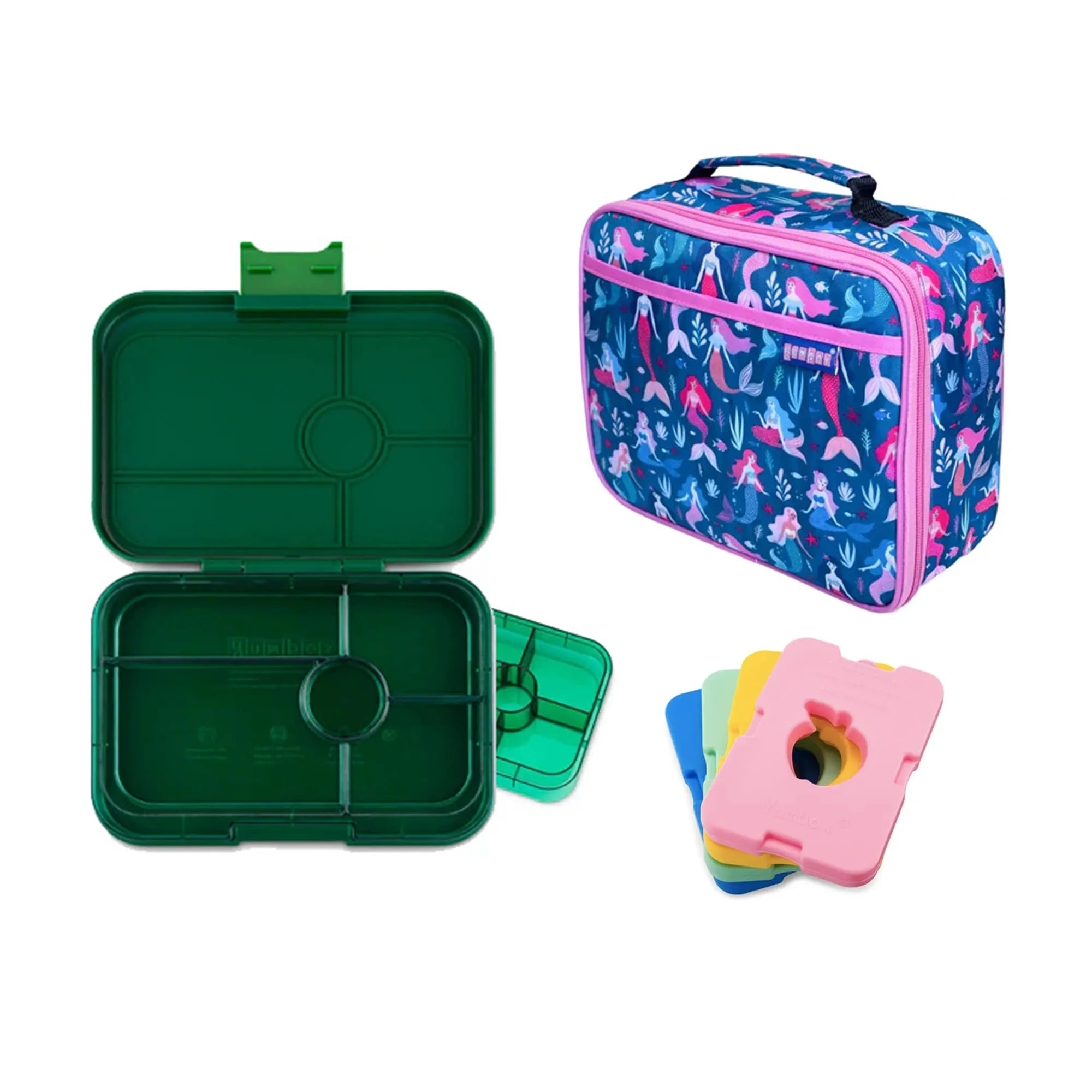 Yumbox Tapas Bundle - Bento Lunch Box, Bag, Ice Pack