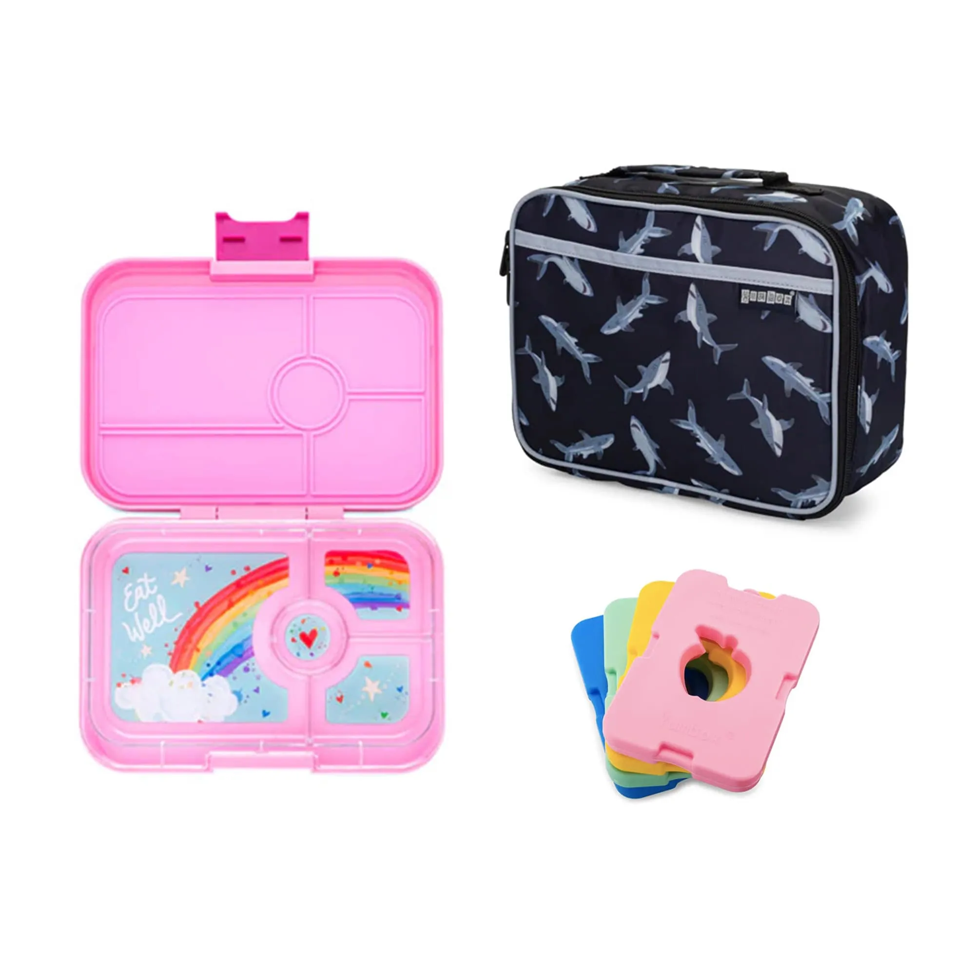 Yumbox Tapas Bundle - Bento Lunch Box, Bag, Ice Pack